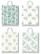 Пакет подарочный "Луговые цветы" 18*23*8 см