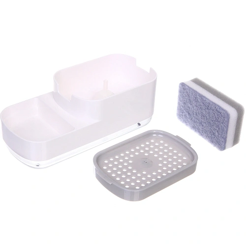 Подставка под губку с дозатором 600мл 22,9х10,8х8,5 1862_6