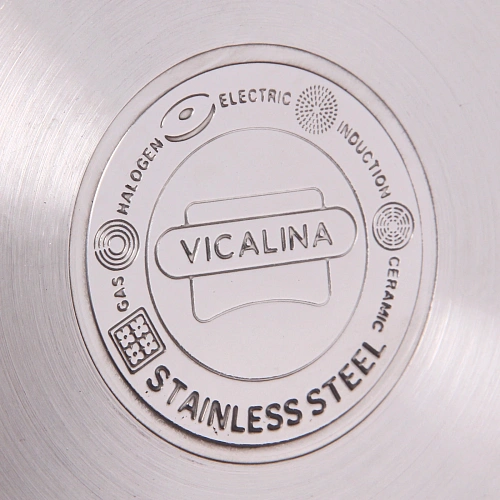 Кастрюля из нержавеющей стали VICALINA 3,6л, индукция, VL-7013_7