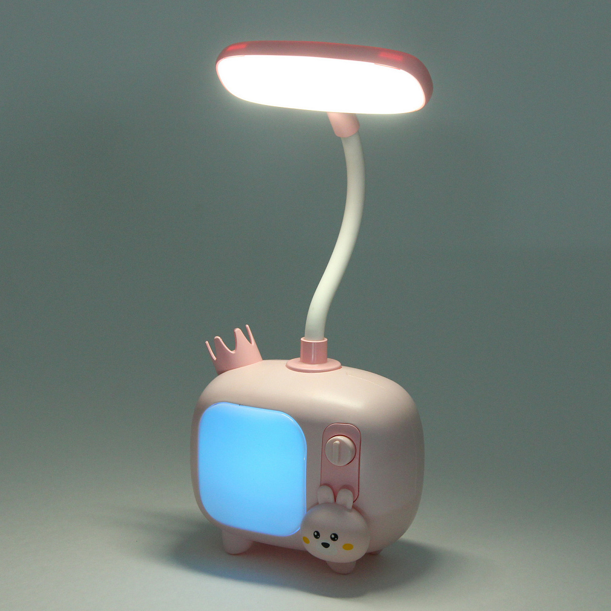 Настольная лампа "Sweet - TV time" LED, USB 0.6-4.2W 5V, Розовый