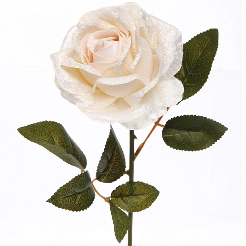 Искусственные цветы FLOWERS MAGIC 53см Роза шампань_7