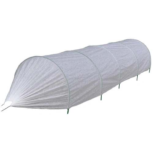 Парник Удача 4м ПВД дуги 5шт/2,5м, укр. материал спанбонд 42г/м2 7 соток