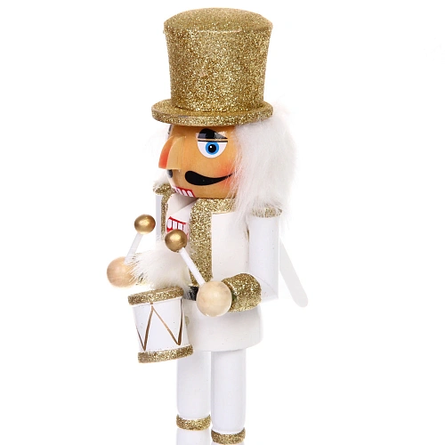 Фигурка новогодняя Щелкунчик - Снежный солдат 87,525,5 см_6