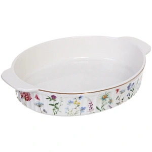 Форма керамическая для запекания "Альпийский луг" 0,8л 25,5*17*5см