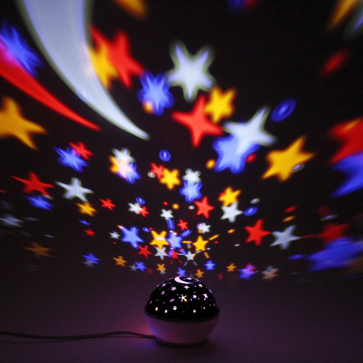 Диско-шар светодиодный "Star lights" 10*8 см, авторежим, 220V, RGB