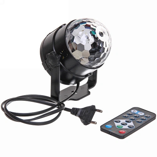 Диско-шар светодиодный Magic с пультом ду, 220V, RGB_3