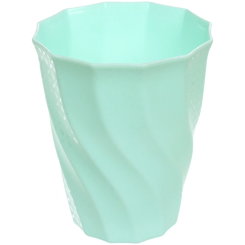 Стакан пластиковый 370мл Волны в наборе 4шт, микс цветов_5