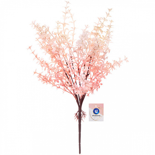 Искусственные цветы "Полевая трава" 40см цвет розовый