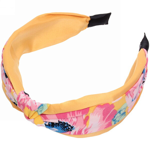 Ободок для волос Beauty Gallery - Pamela, ширина 5см, микс 6 цветов _4