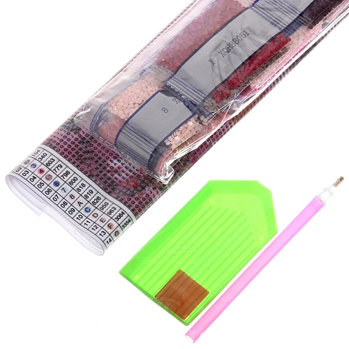 Алмазная мозаика в рулоне 3040см полная выкладка DIAMOND, Юлиана и Тор_5