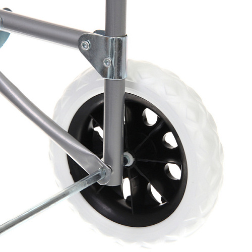 Тележка хозяйственная с сумкой (922733см, колеса 16см,грузоподъемность до 30 кг) грибы DC308_13