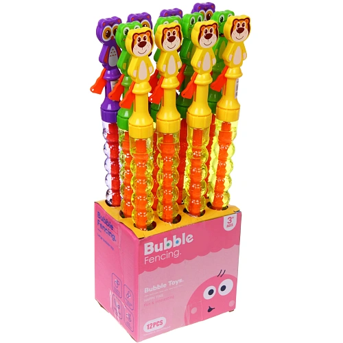 Мыльные пузыри Зверушки 49 см, 200 мл, большие пузыри, микс_4