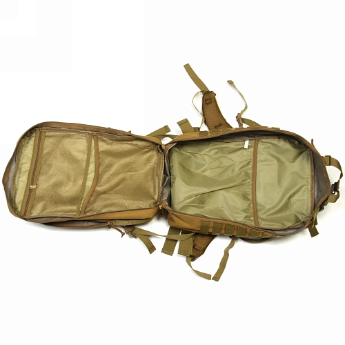 Рюкзак туристический 40л, цвет песочный,D3_16