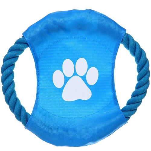 Игрушка текстиль Фрисби, цвет голубой, 19см  1,4см (лейбл)_3