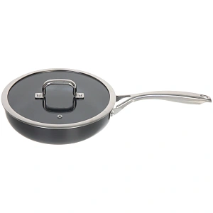 Сотейник "ENERGY" 2,2л, стеклянная крышка, 24*6,5см