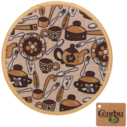 Подставка под горячее 18см "Кухня"