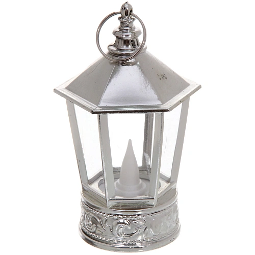 Сувенир с подсветкой Сказочный фонарь 5,113 см, Серебро_3