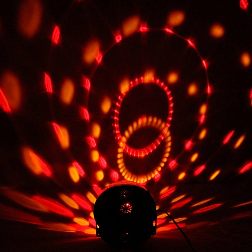 Светодиодный диско шар  Каледоскоп, LED (красный, зеленый, синий)_7