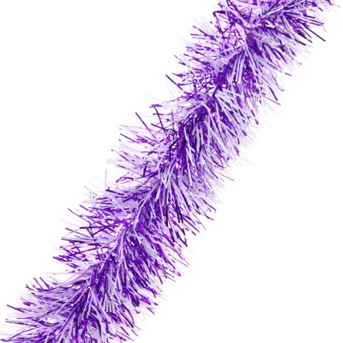 Мишура 2 м 9 см "Снежное сияние", Фиолетовый