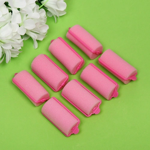 Бигуди поролоновые с зажимом 8шт, цвет микс, d=30мм_11