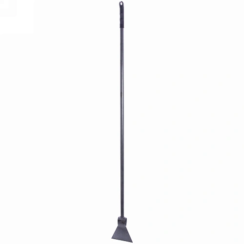 Ледоруб-топор 155*1350 мм, сварной, с металлическим черенком и пластиковой ручкой 