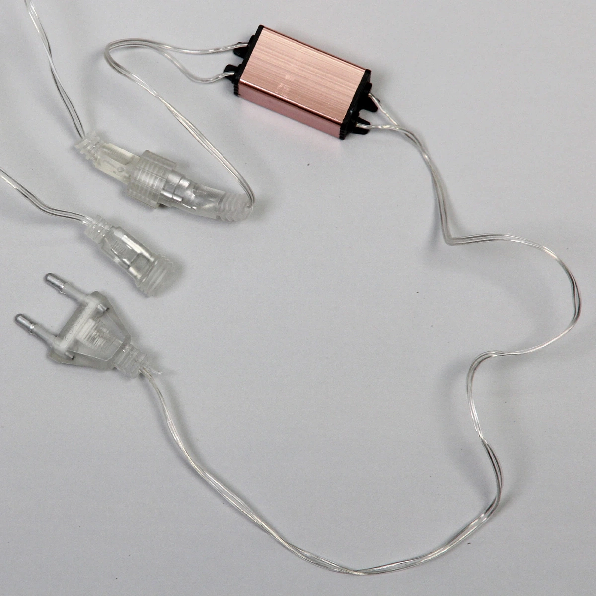 Гирлянда для улицы "Сосулька" 3,0 м*42 см 288 ламп LED, IP-54, Синий (8 трубок)