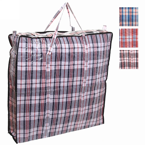 Сумка хозяйственная 60*60*15 Клетка микс 54л