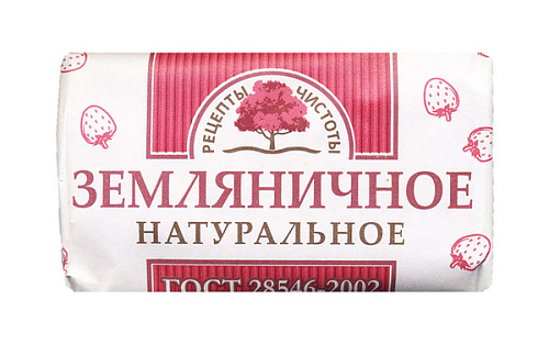 Мыло туалетное НМЖК Рецепты чистоты Земляничное 200 г