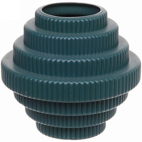 Ваза из пластика "Marlen-Портофино" 0,5л 15*8,3см цвет морская волна