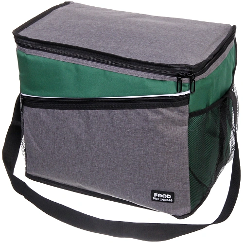 Термосумка 32 л, 40*25*32 см, WM799-4, серый-зелёный