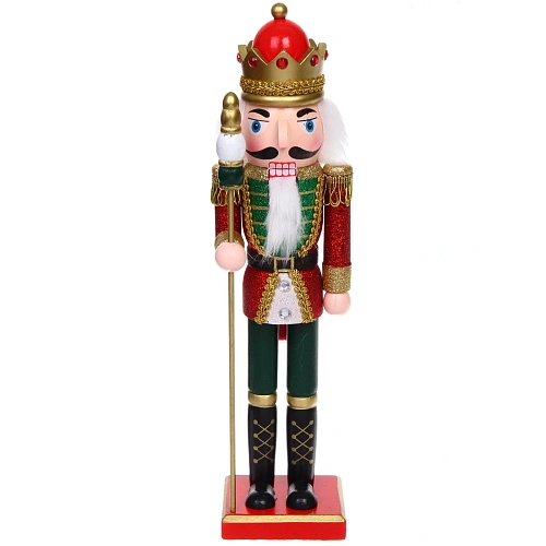 Фигурка новогодняя Щелкунчик - Строгая выправка 10,37,938 см_3