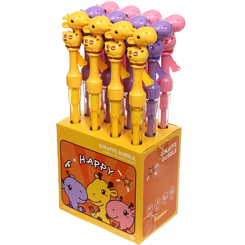 Мыльные пузыри Милый жирафик 49 см, 150 мл, большие пузыри_7