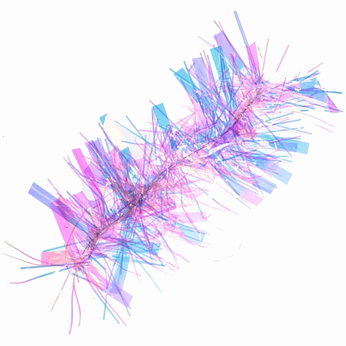 Фольга для нейл-арта Nail Art Design, цвет золото, серебро и розовый, 147см_4