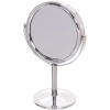 Зеркало настольное на ножке "Beauty", двухстороннее с увелич., круг, 14см, d-8см