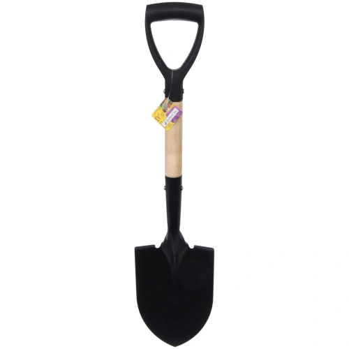 Лопата штыковая 70см деревянный черенок с V-ручкой ДоброСад