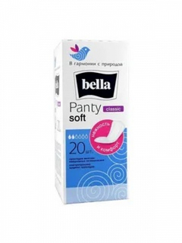 Прокладки ежедневные  БЕЛЛА  Panty Soft classic 20 шт