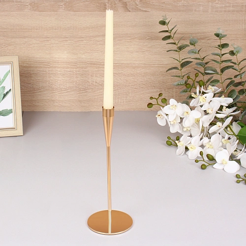 Подсвечник "DESIRE" 2,5*10*27 см, Золото