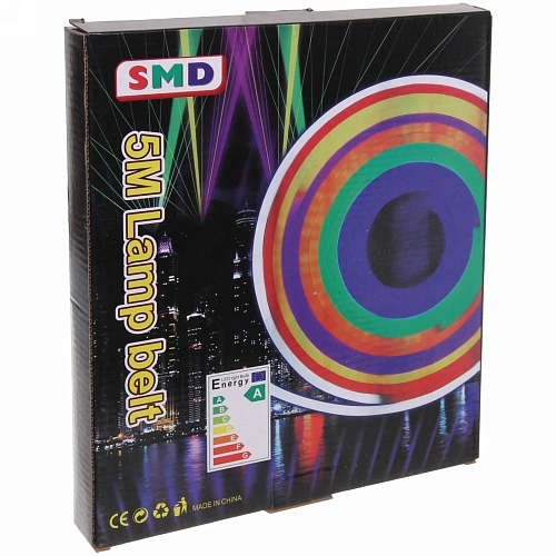 Гирлянда для дома Шнур дюралайт 5 м, 600 ламп, 6  режимов, 220V, Мультицвет_2