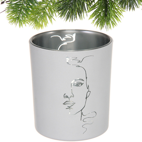 Подсвечник Нежный силуэт 8,510 см, Белый_3