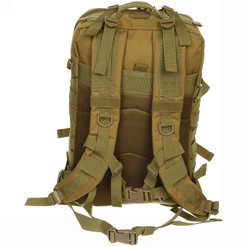 Рюкзак туристический 40л, цвет песочный,D3_9
