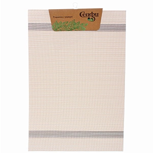 Салфетка на стол 30*45см "Ромоло" плетеная, бежевая