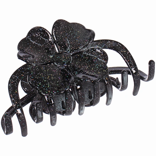 Заколка - краб для волос AKS - MANTANA, микс 6 цветов, цветок, 116см _8