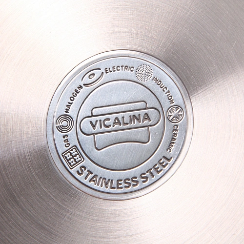Кастрюля из нержавеющей стали VICALINA 6,3л, индукция, VL-1075_7