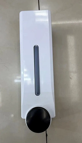 Дозатор для жидкого мыла настенный 300 мл белый DQ57W