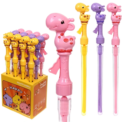 Мыльные пузыри "Милый жирафик" 49 см, 150 мл, большие пузыри