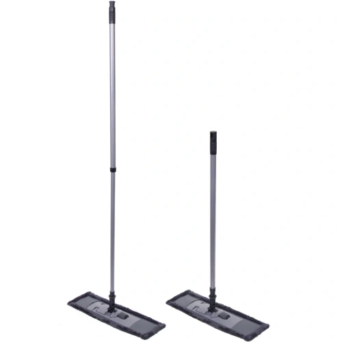 Швабра Селфи с насадкой из микрофибры, насадка 90гр Gray