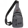 Сумка - мессенджер  "Element - hit", цвет серый, два отделения, 30*17*5см
