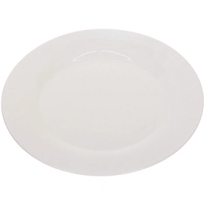 Тарелка керамическая "Белая классика" 23см 