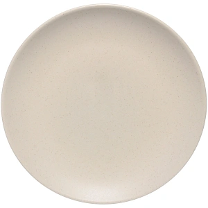Тарелка керамическая обеденная "Perfetto" 23,5см, бежевая