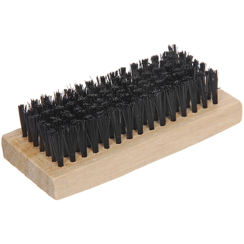 Щетка для обуви деревянная "Нужные вещи", цвет натур. дерево, иск. щетина, 10*4см✦
